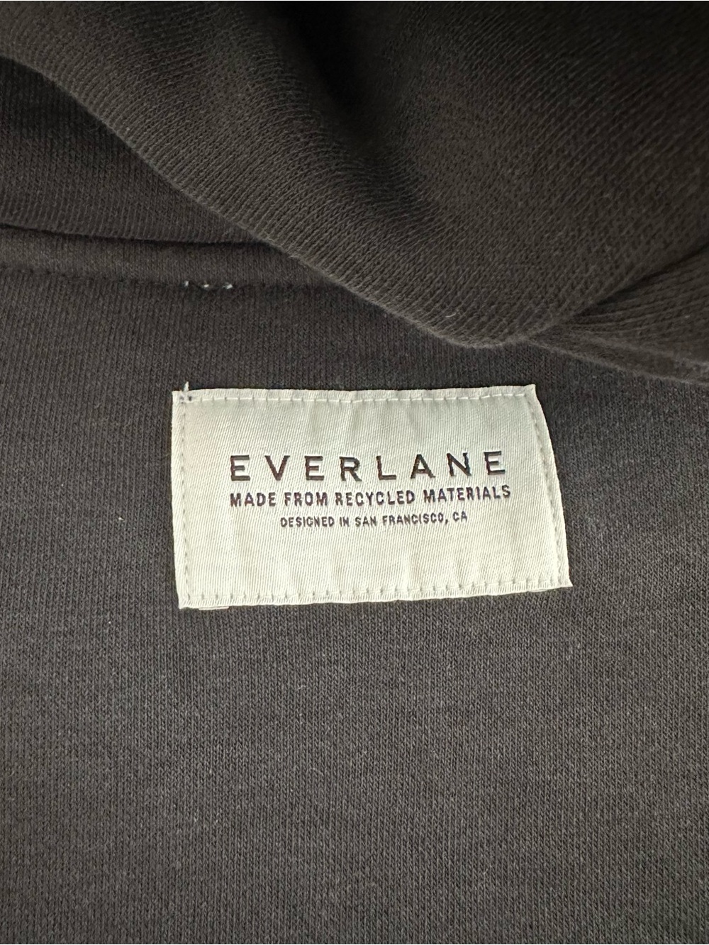 Everlane The Retrack Hoodie in Black Size: M, NWT - Picture 12 of 15